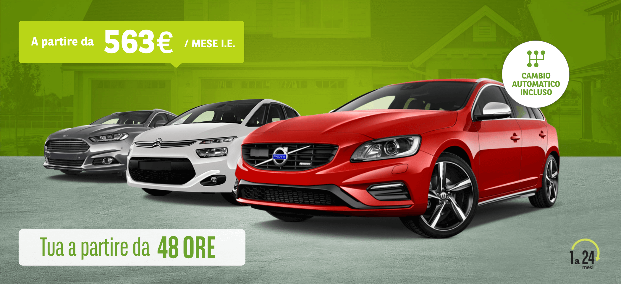 Noleggio Auto Mensile e a Medio Termine Arval